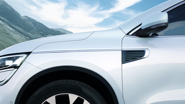 Renault Koleos tyre pressure monitoring
