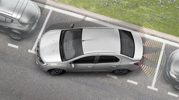 Renault Logan - Rear parking sensors
