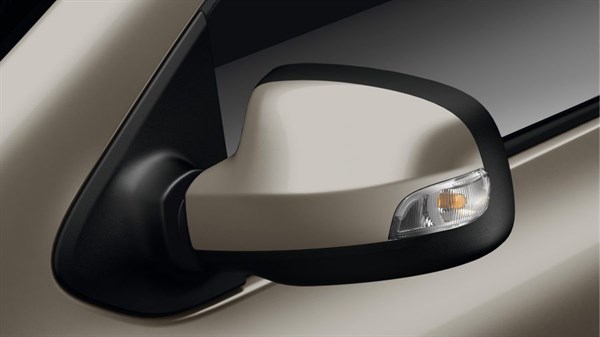 Renault Logan electric rearview mirrors with side turn indicator
